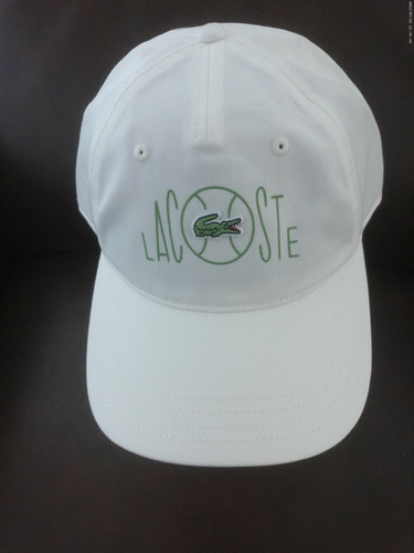 Lacoste adjustable white hat - adjustable,